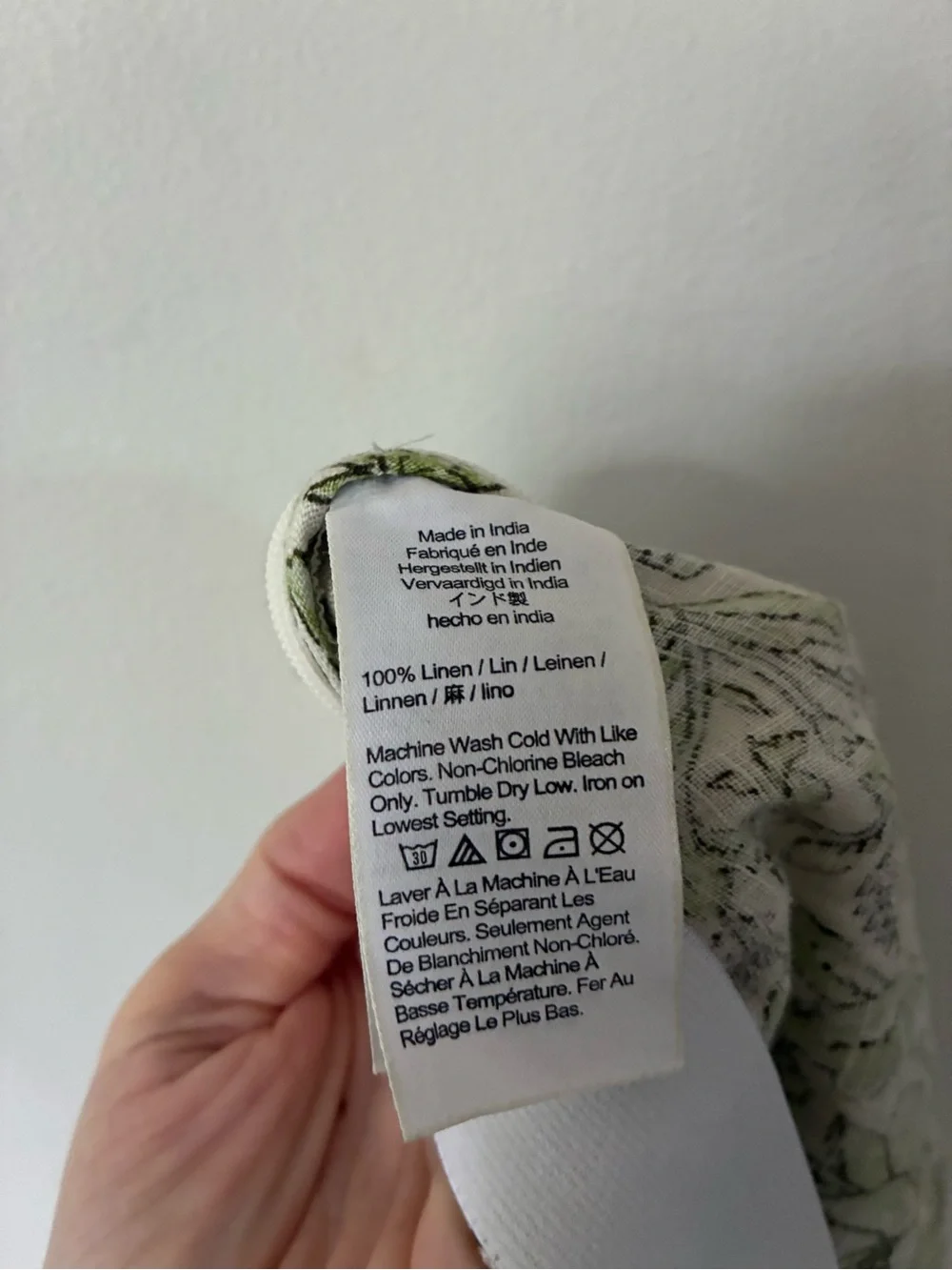 J. Crew Linen Maxi Skirt in Tossed Floral
